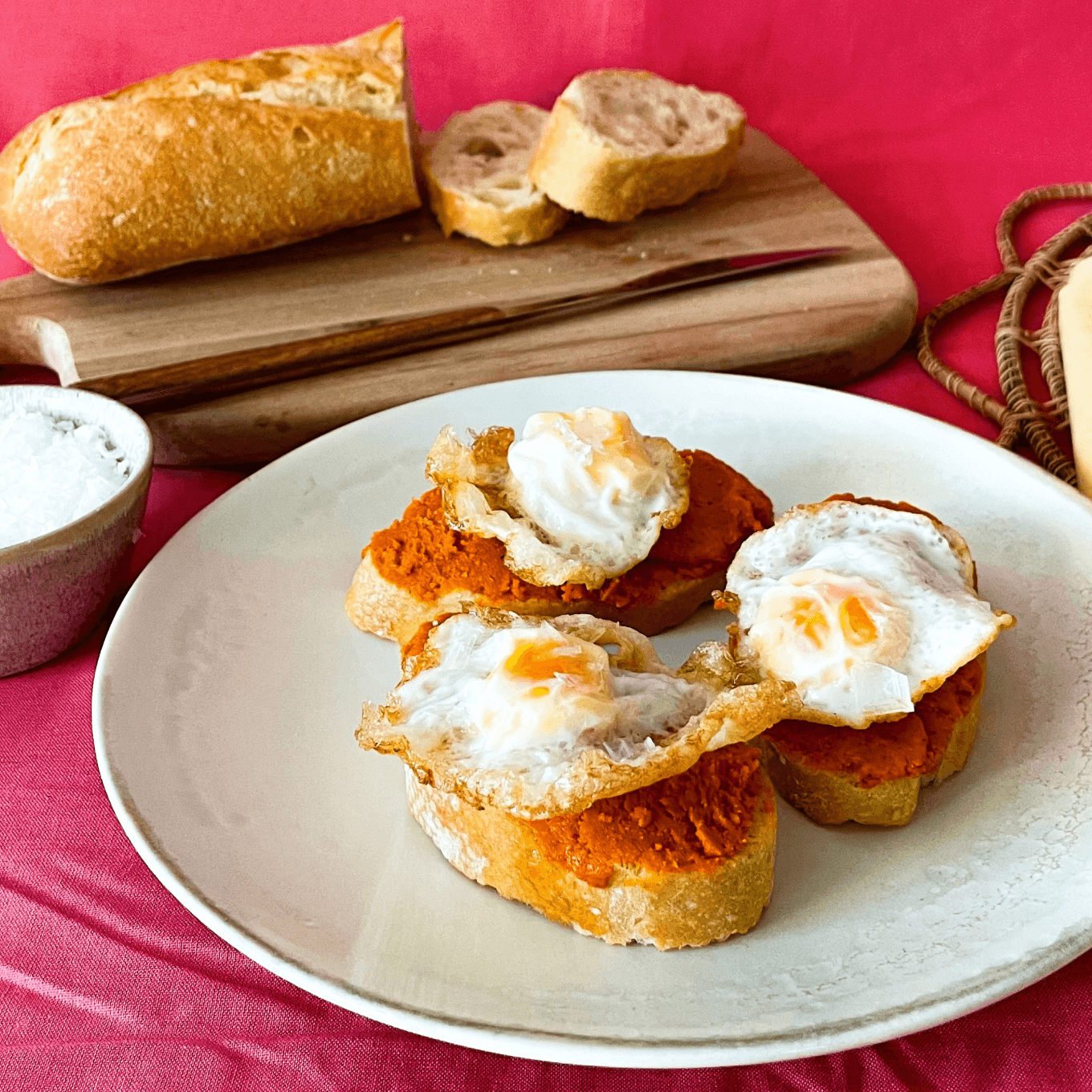 close up of sobrasada food