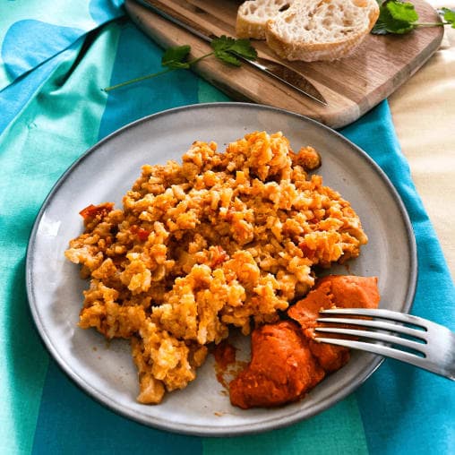 Arroz Con Sobrasada