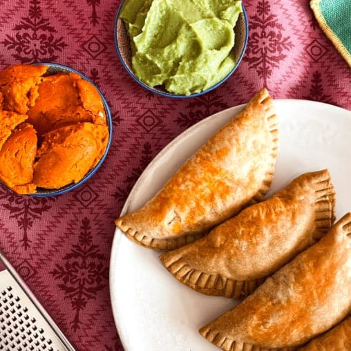 Sobrasada and Caramelized Onion Empanadas