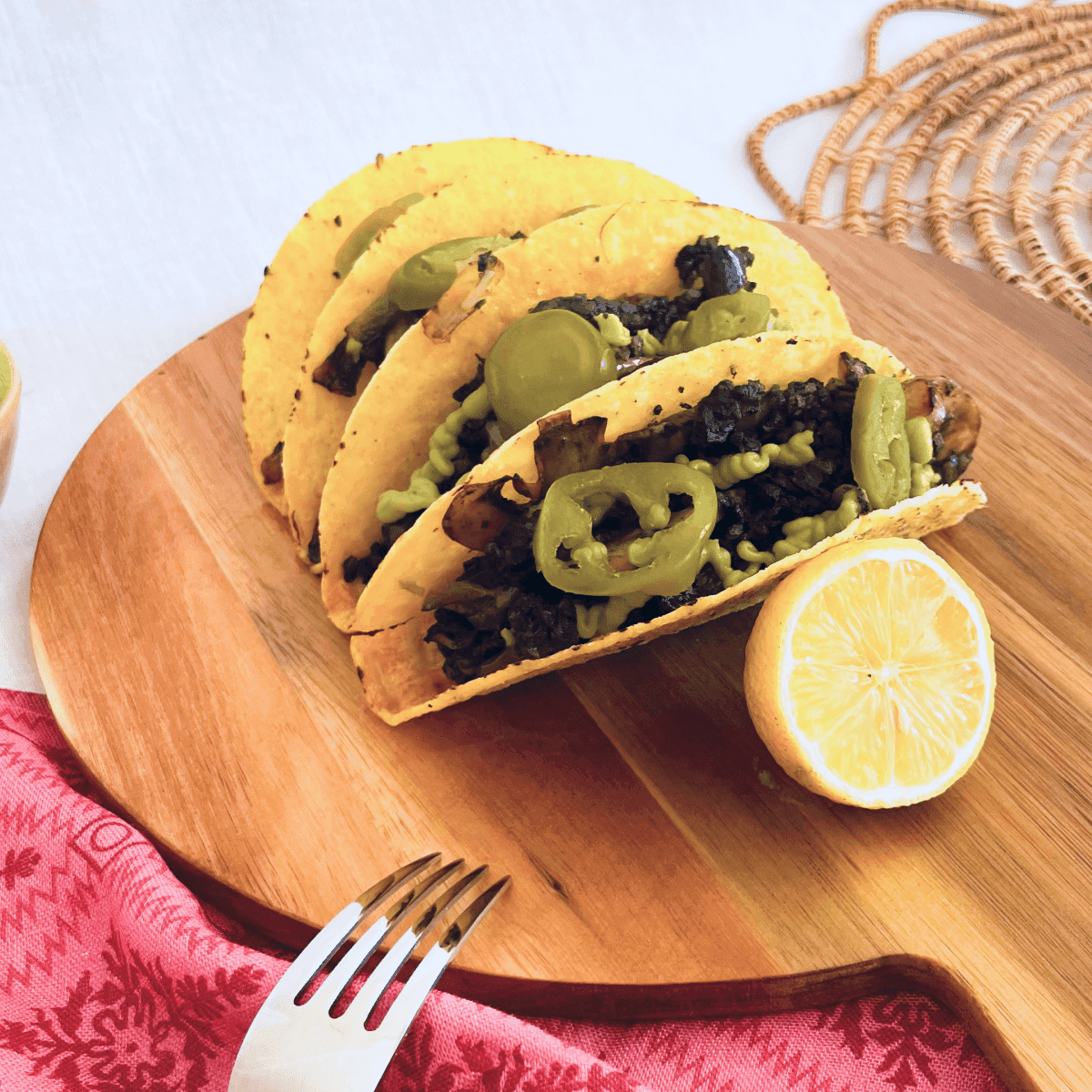featured image of recipe Morcilla Tacos