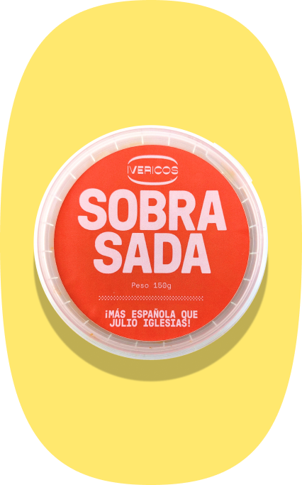 sobrasada product on a white background